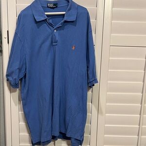 Ralph Lauren Classic Blue Polo Shirt